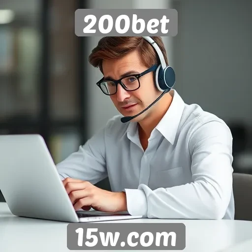 Desempenho do suporte ao cliente no 200bet